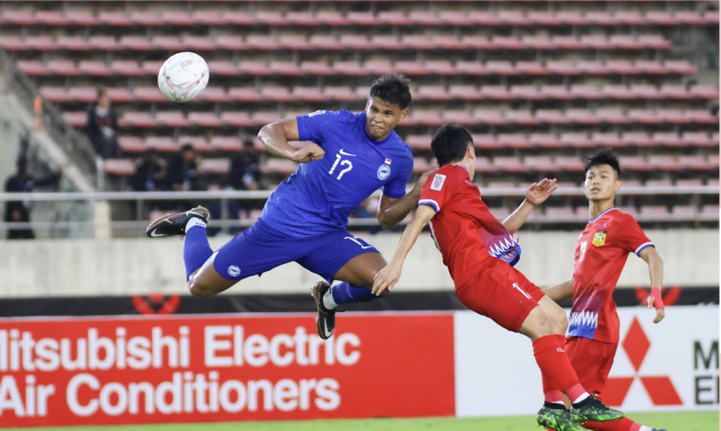 Aff Mitsubishi Electric Cup Irfan Fandi Scored In Singapore Win