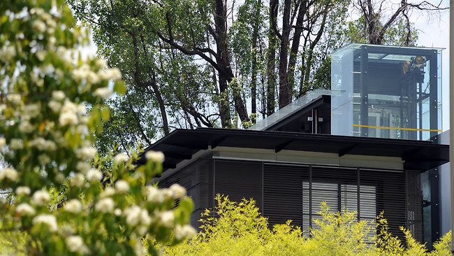 A view of Nathan Tinkler's residence in Singapore Picture credit: Fyrol Mohd Source: The Courier-Mail