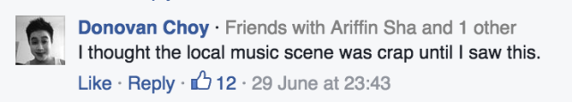 Local music scene is crap till i saw this