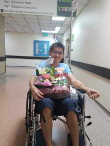 5 days after op, I was on my way home
