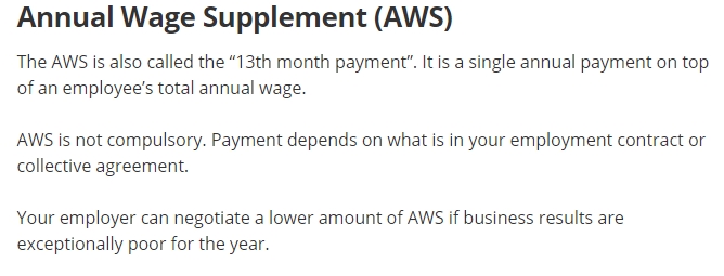 Source: http://www.mom.gov.sg/employment-practices/salary/variable-wage-components