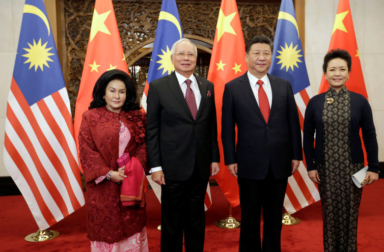 Malaysia’s Prime Minister Najib Razak visited China in early November. Jason Lee/Reuters