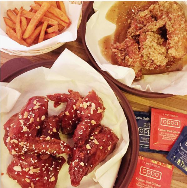 Image of yangnyum chicken from Oppa Chicken