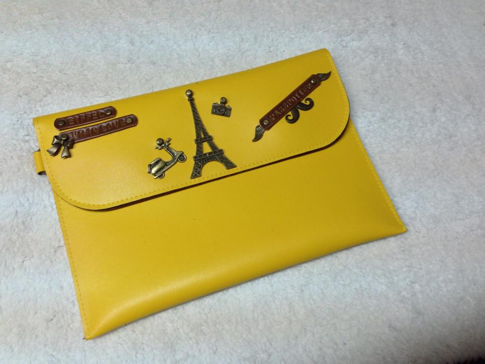 Image of a custom-made passport holder