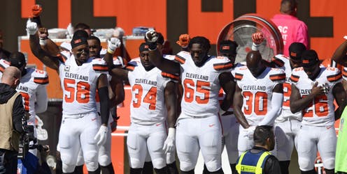 NFL tells players patriotism is more important than protest – here's why that didn't work during WWI