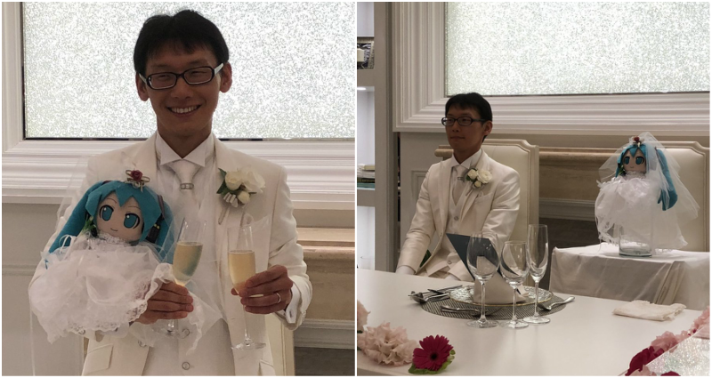 35-year-old Japanese man marries virtual pop star after a decade of unhappiness with real women