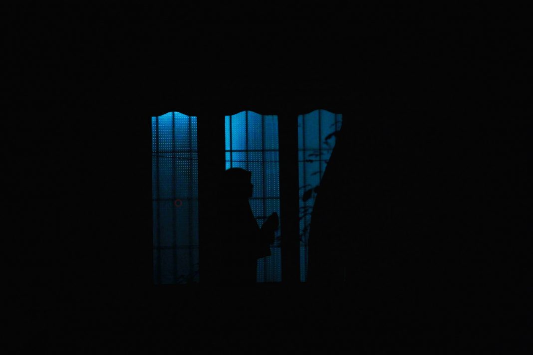 Muslim in prayer