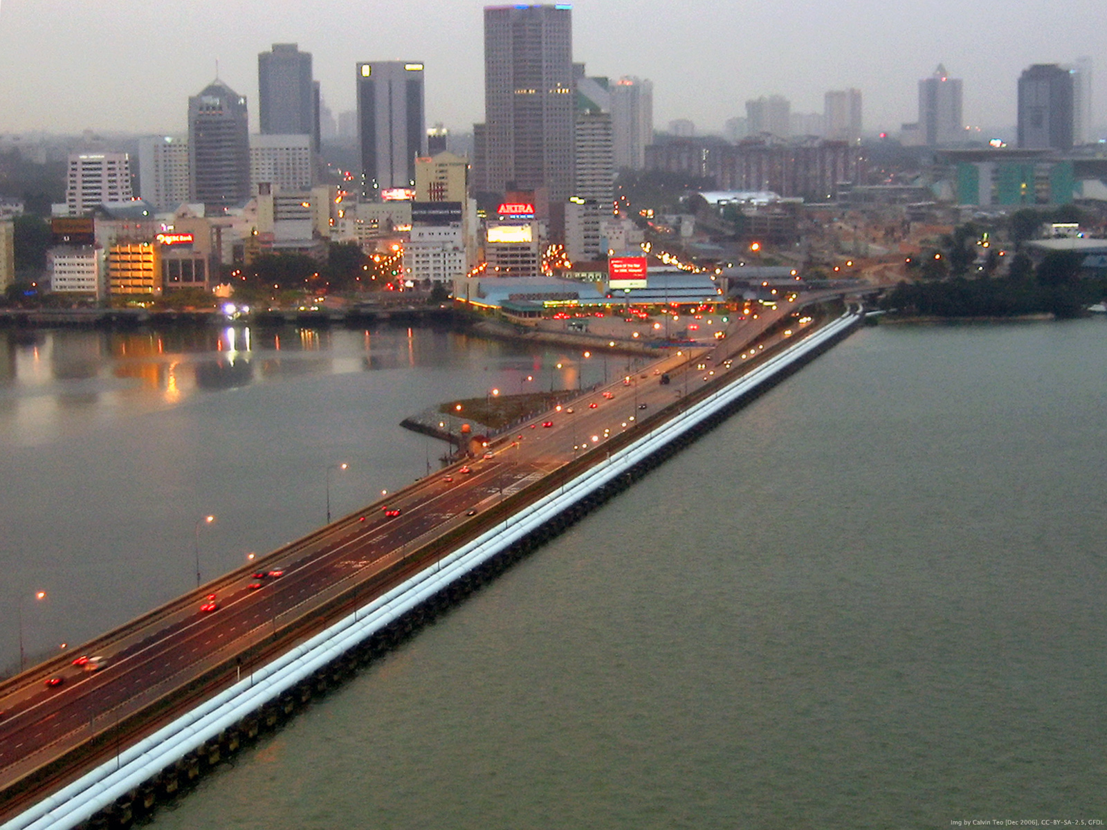 Singapore JB causeway