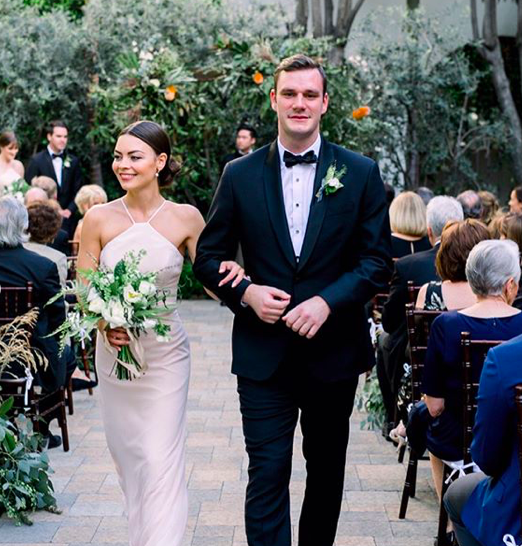 Harry Potter's Scarlett Byrne ties the knot to Playboy's Cooper Hefner