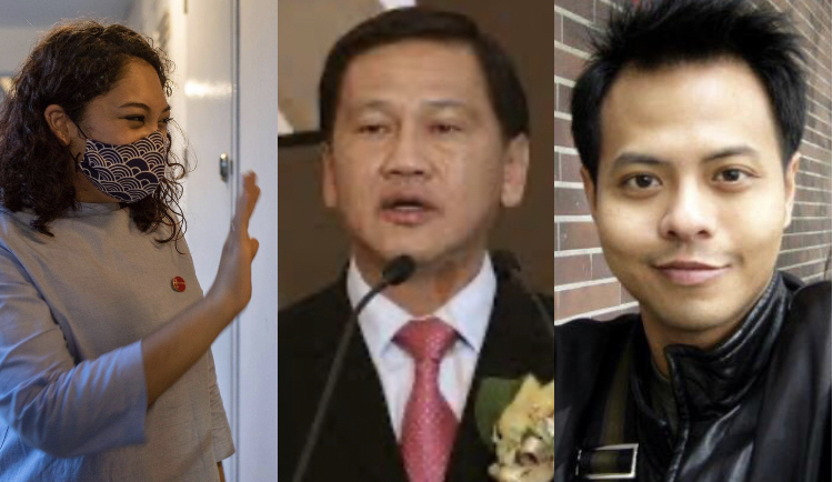 Raeesah Khan, Liew Mun Leong, Alfian Sa'at