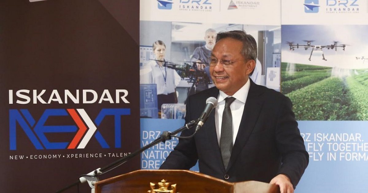 mb:-johor-poised-to-be-regional-hub-for-drones,-robotics-with-dedicated-zone-in-iskandar-malaysia