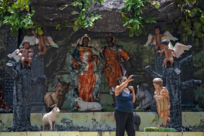 black-jesus-born-in-burnt-amazon-at-brazil-church-manger