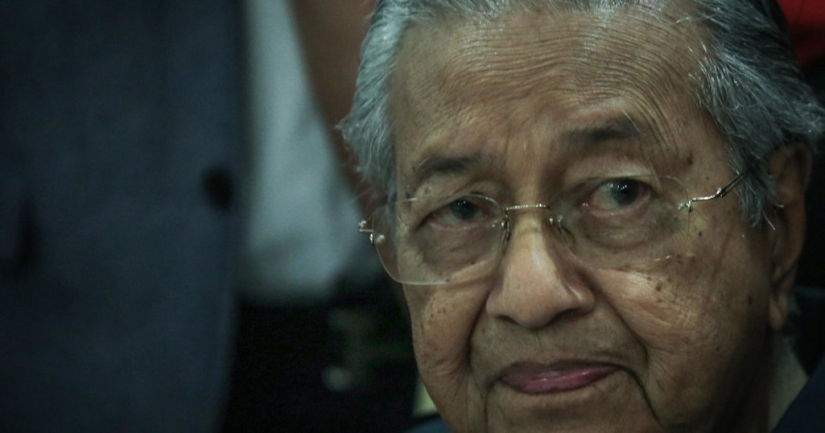 dr-mahathir:-corruption-led-to-the-downfall-of-pakatan-govt