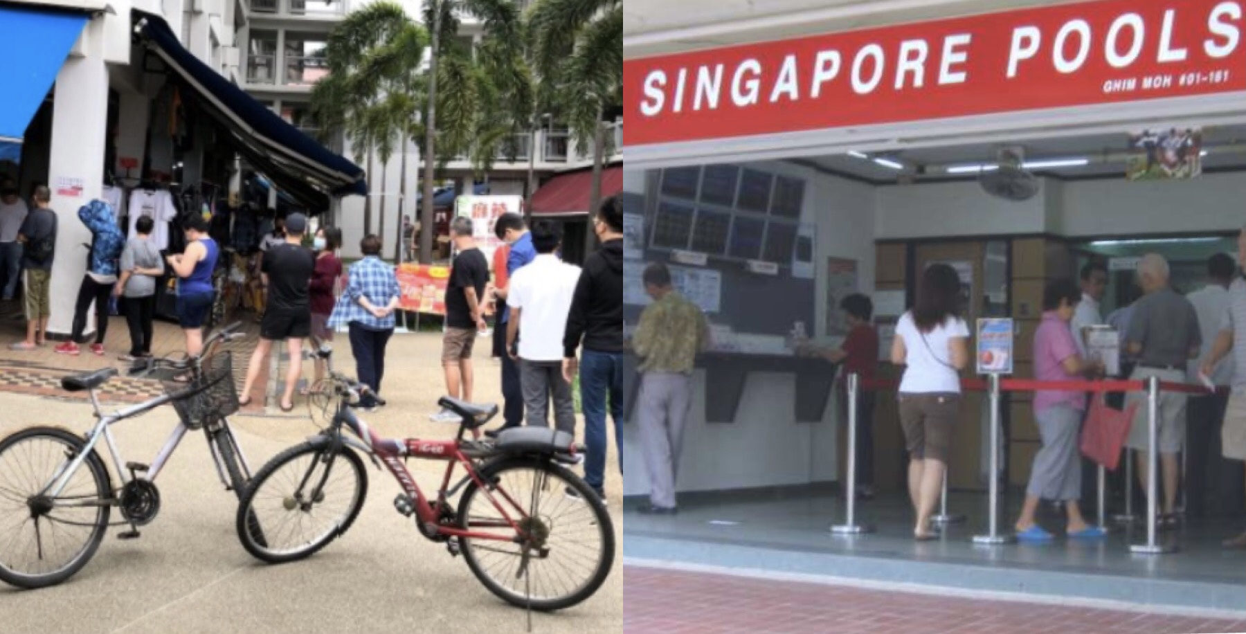 CNY Toto draw jackpot prize of S$5M attracts long lines of punters