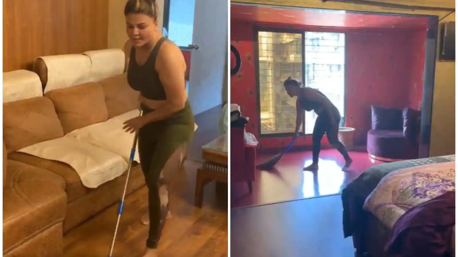 rakhi-sawant-gives-a-tour-of-her-house-as-she-takes-salman-khan’s-advice,-does-household-chores.-watch-funny-video