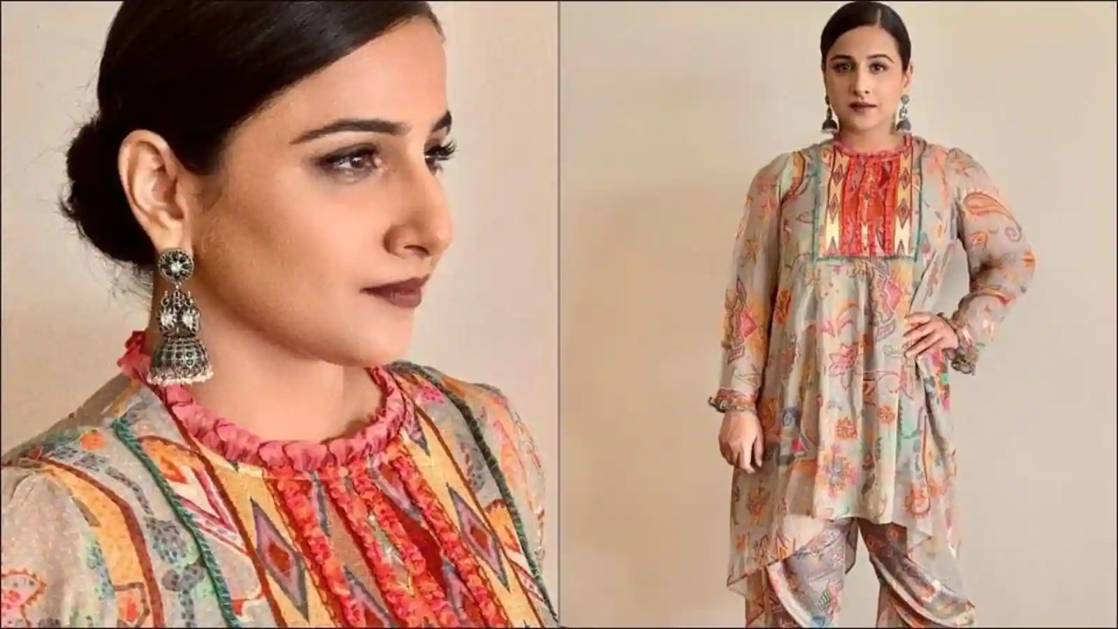 slay-spring-sundowner-or-summer-brunch-like-vidya-balan-in-asymmetric-kurta-set