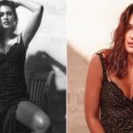 kriti-sanon-adds-a-sensual-vibe-to-boho-beachwear-in-polka-dot-double-slit-dress