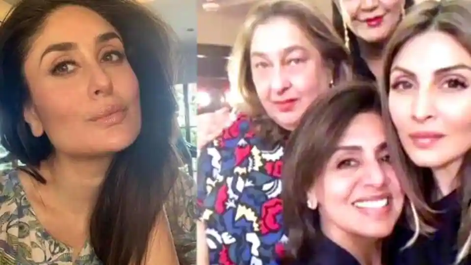 kareena-kapoor-gets-a-visit-from-aunts-neetu-kapoor,-rima-jain-and-cousin-riddhima-kapoor-post-holi,-see-pics