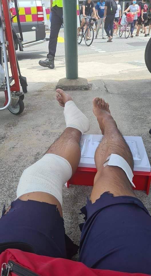 Foodpanda rider met with accident, dispatcher only cares about food