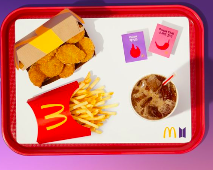 The limited edition BTS McDonald's meal is now available - Celebrity