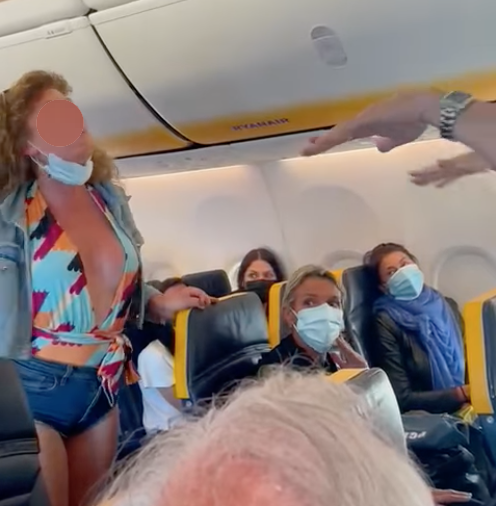 Woman refuses to wear mask in flight, pulls another passenger’s hair, later dragged off plane