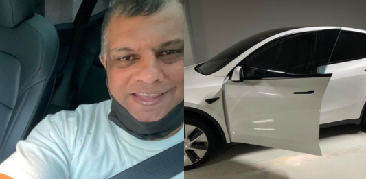 “Read the room, Tony.” Commenters tell AirAsia CEO after he posed with Tesla