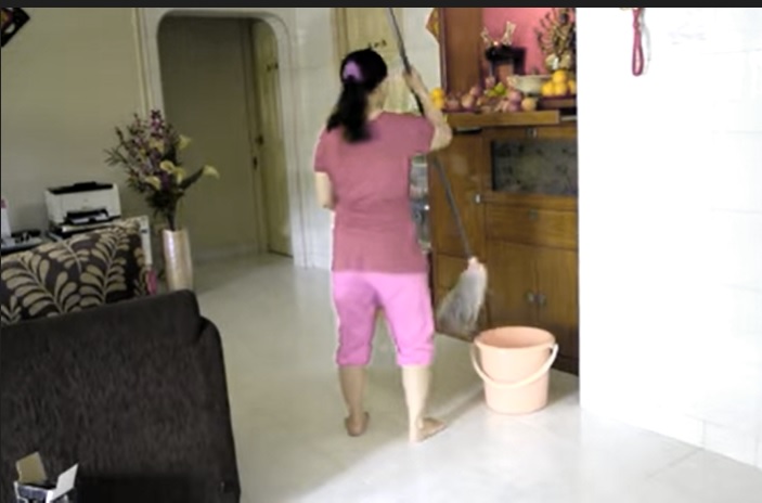 Maid says she's exhausted after her employer's family visits and stays for months; her contract states she only has to care for 3