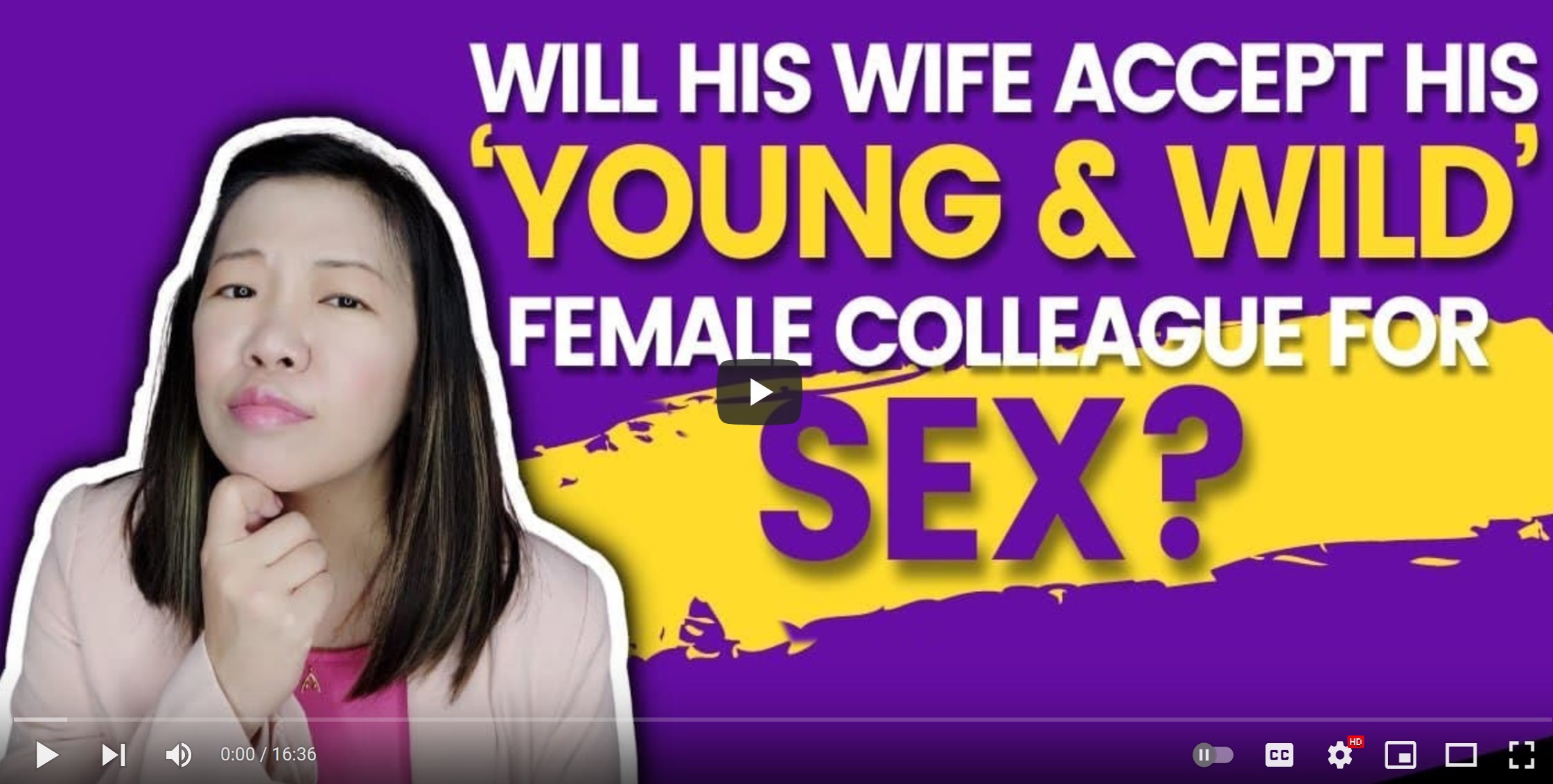 “Will his wife accept his ‘young & wild’ female colleague for sex?” — sexologist Dr Martha answers the question in response to TISG article