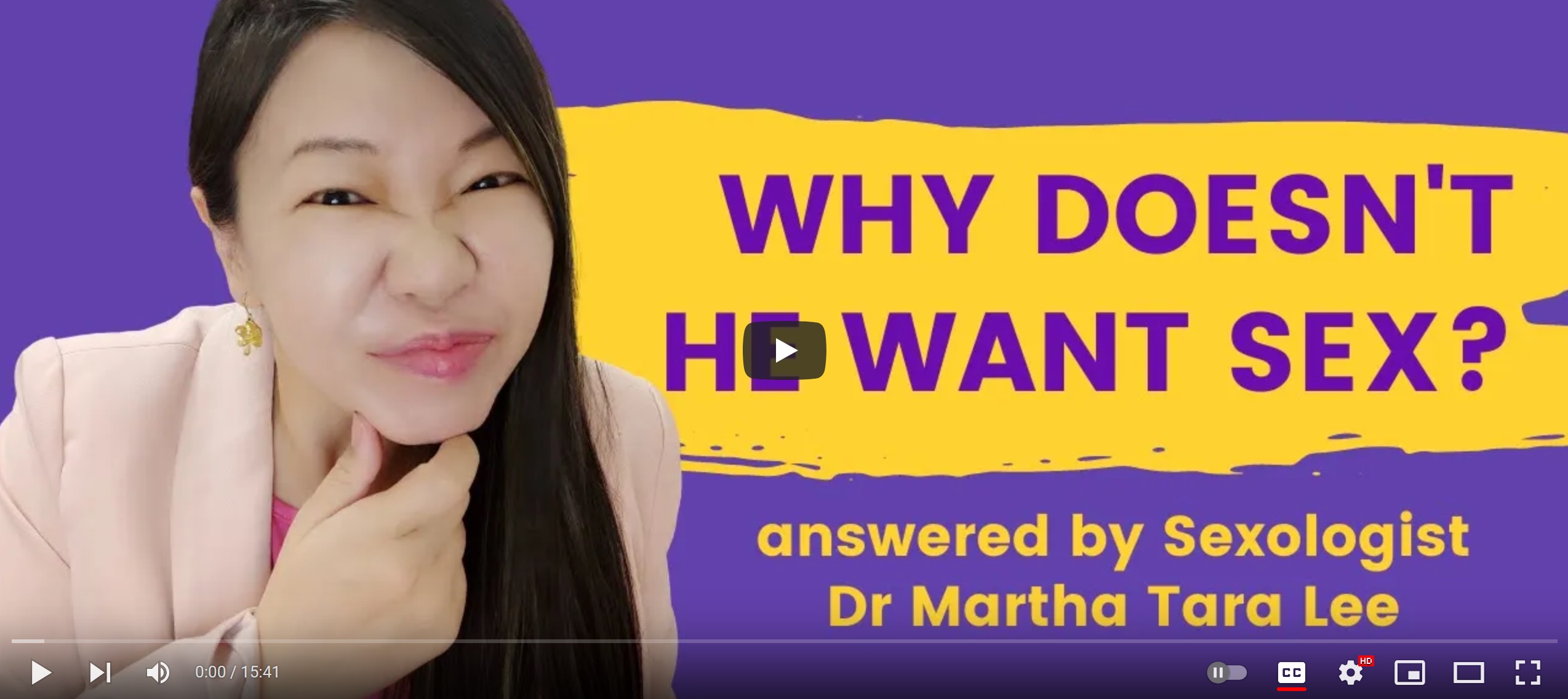 Sexologist Dr Martha Tara Lee Explains Why Men May Not Want Sex