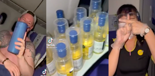 Scoot Airline Probes Viral TikTok Video of Shirtless Men Reveling with Stewardess Mid-flight