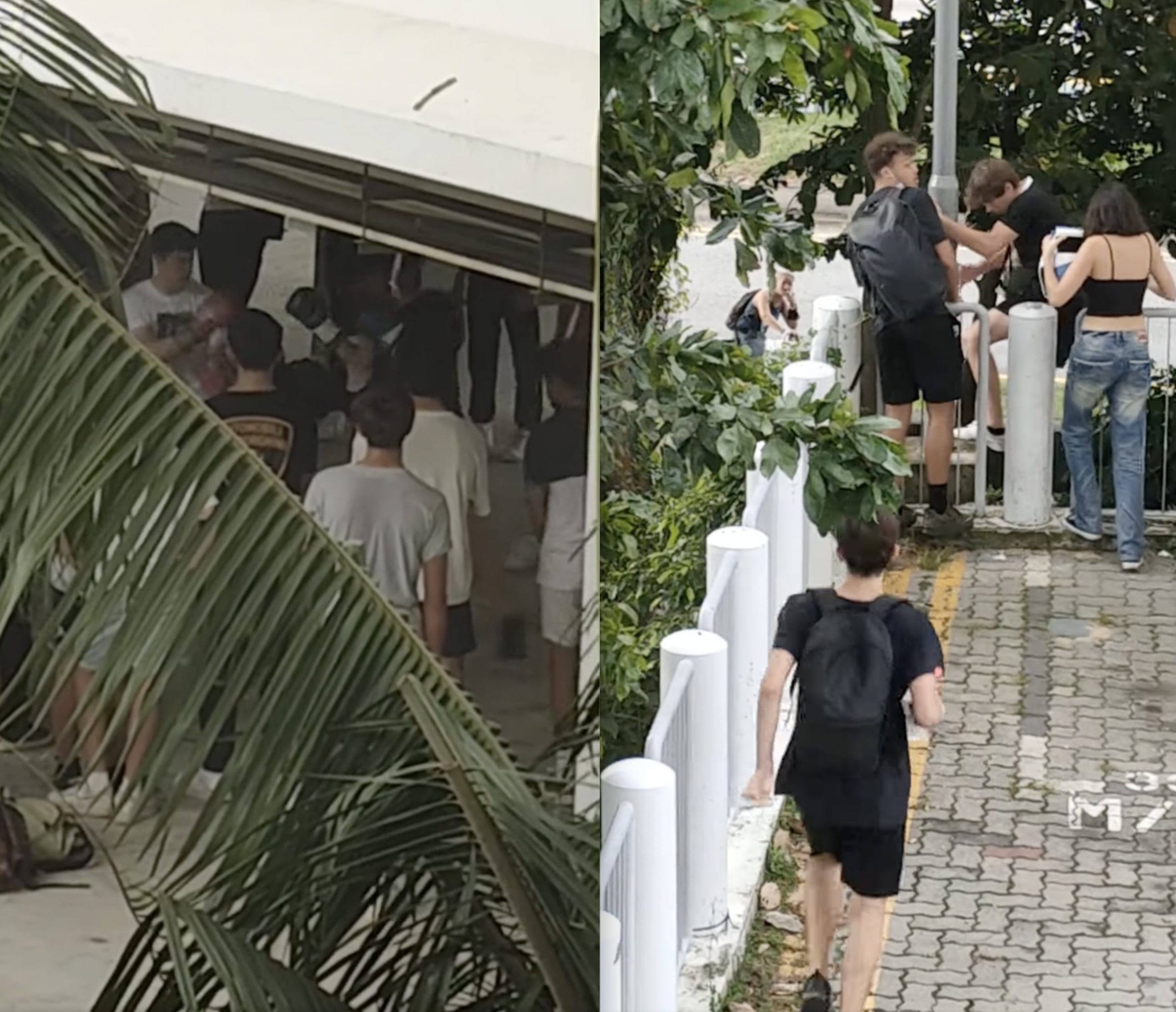 Serangoon North Ave 1 Boxing Match:International School Students Hold Boxing Match In Void Deck, Flee The Scene When Police Arrive