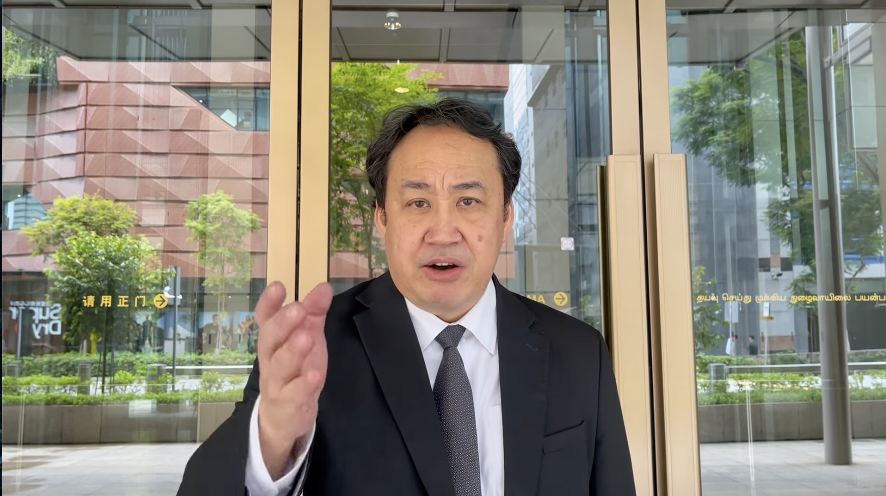 VIDEO: Lim Tean says Law Society withdraws charge against him after complainant no-show at the tribunal, alludes to case being a smear campaign