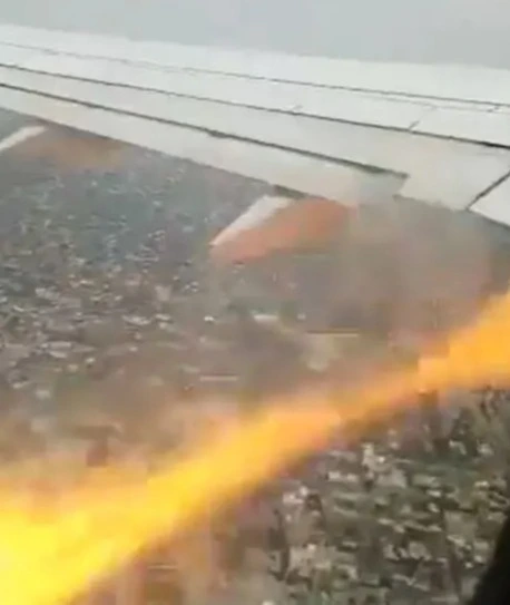 panic-on-board-after-a-bird-strikes-a-plane-engine-that-burst-into-flames-in-flight