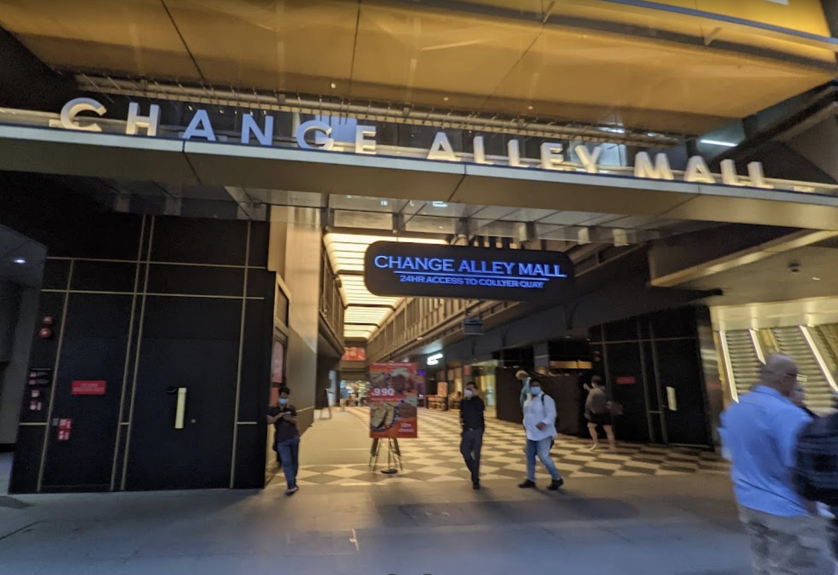 CIMB Plaza (formerly Change Alley): Bring back the iconic name, rename it CIMB Alley or Change Alley CIMB