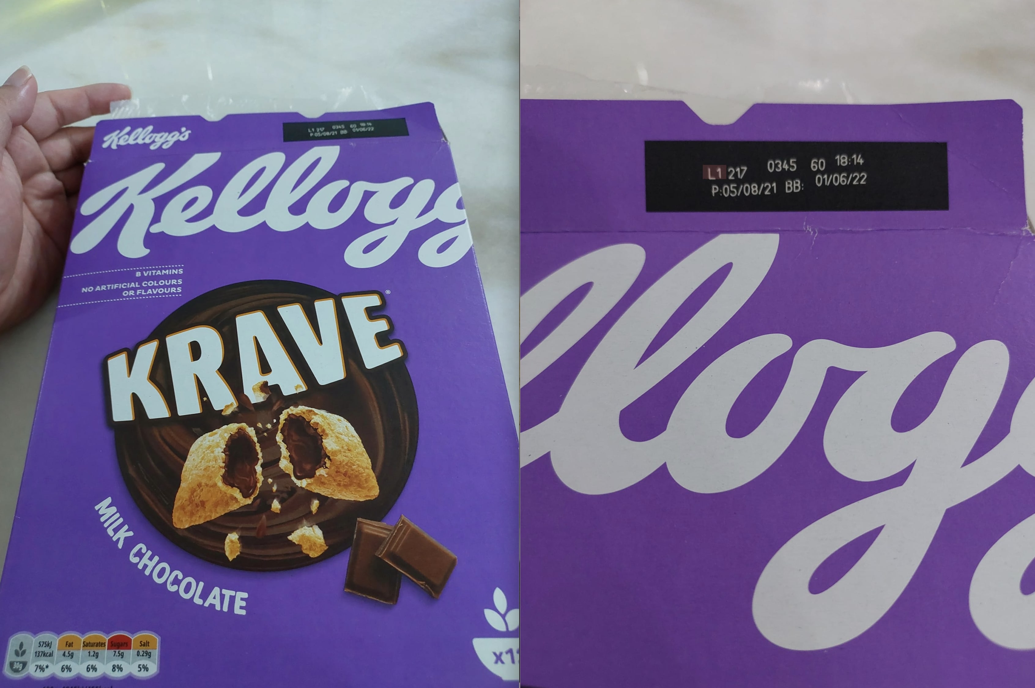 Customer discovers expired Kellogg's cereal warns shoppers, imported or expensive food from big supermarkets don't automatically mean they're safe