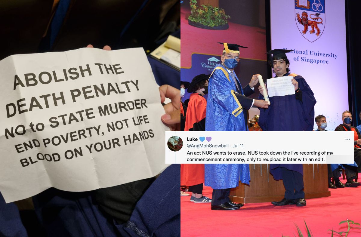 nus student death penalty