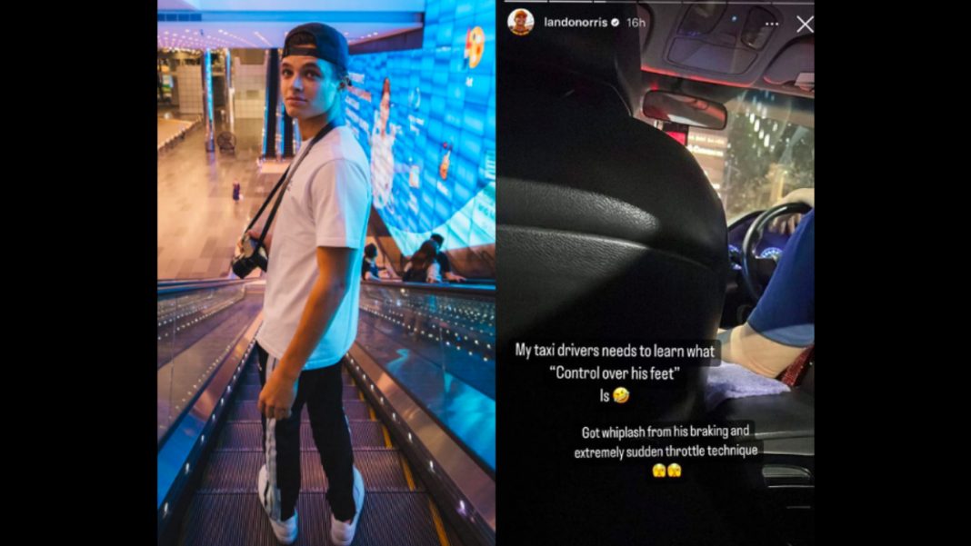 F1 Racer Lando Norris Experiences 