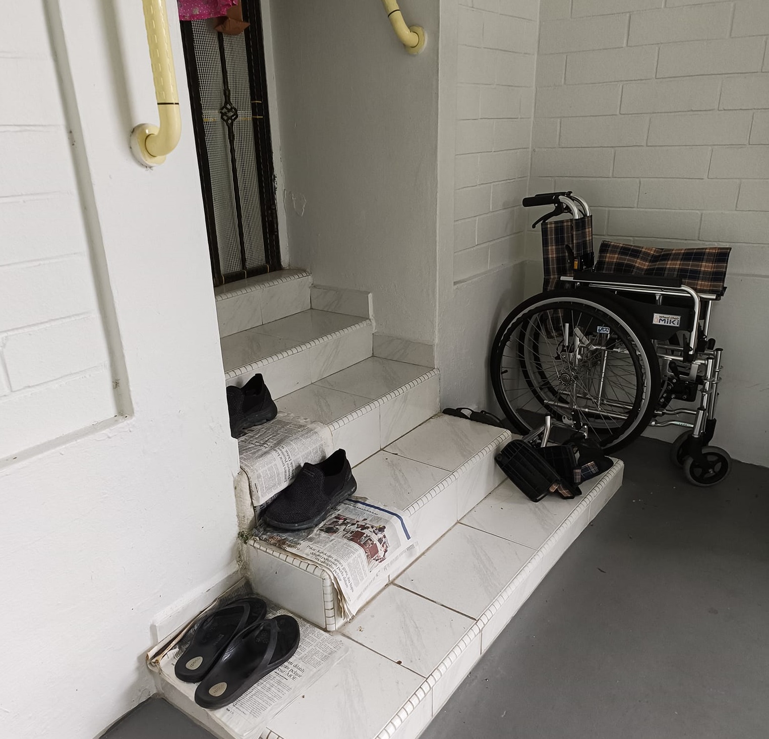 Hdb External Ramp WP Nathaniel Koh empathizes elderly residents requesting ramp for multi ...