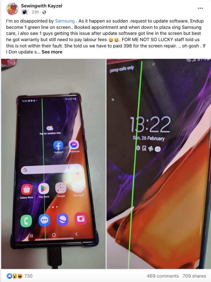 Fresh Look at Samsung Charges Woman 398 For Screen Repair As A Result