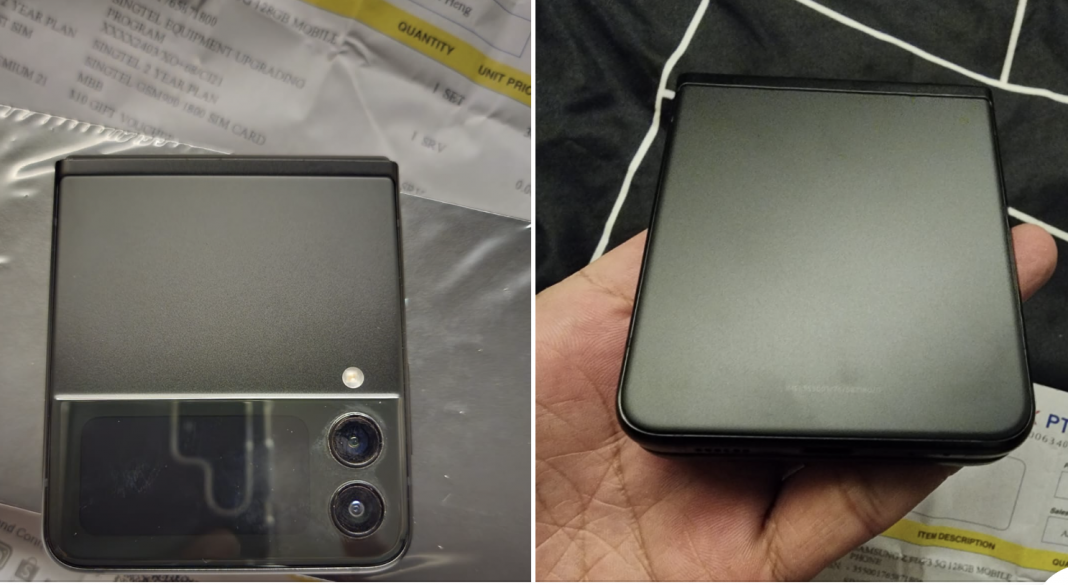 samsung flip phone