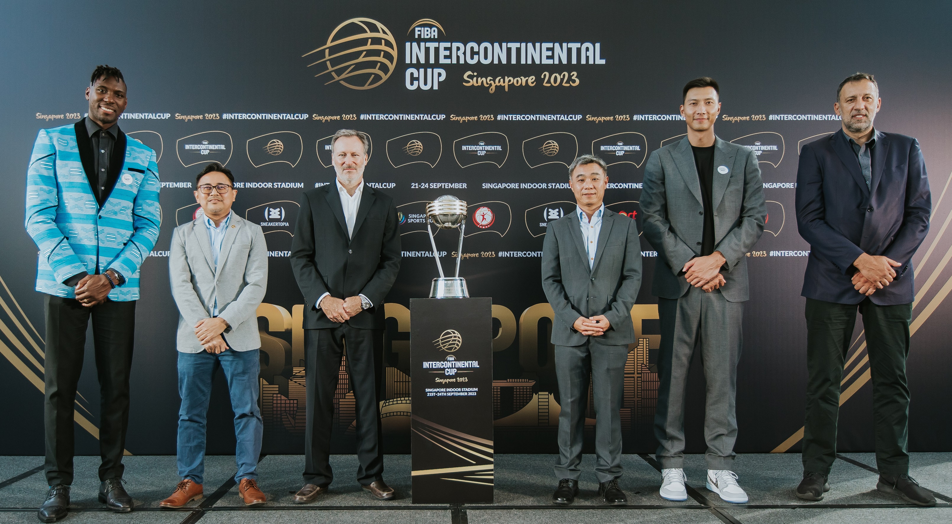 Six teams to battle for the 2023 FIBA Intercontinental Cup in Singapore