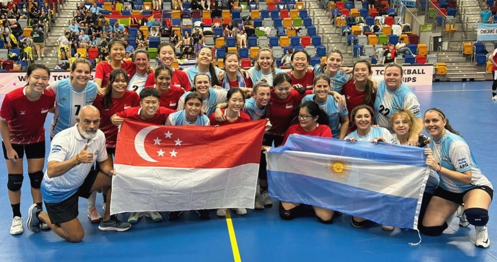 Bronze For Singapore Mens At World Tchoukball Championships Fifth Placing For Womens 