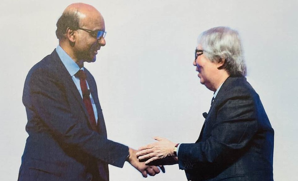 Tommy Koh Expresses Solidarity with Tharman Shanmugaratnam for President