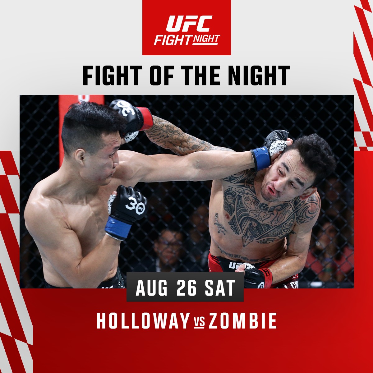 UFC Fight Holloway Vs Zombie