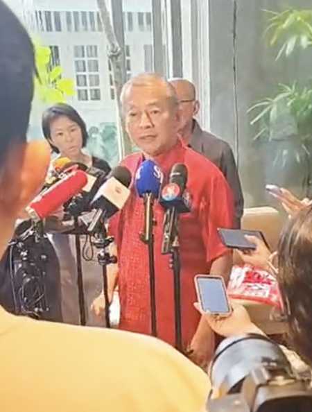 George Goh disappointed at the decision of the Presidential Elections Committee, says "it is a setback not just for me but for Singapore"