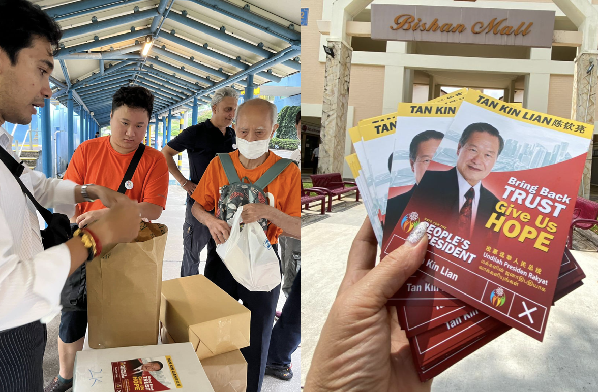 No more walkabouts & interviews for Tan Kin Lian, volunteers asked to give out fliers instead