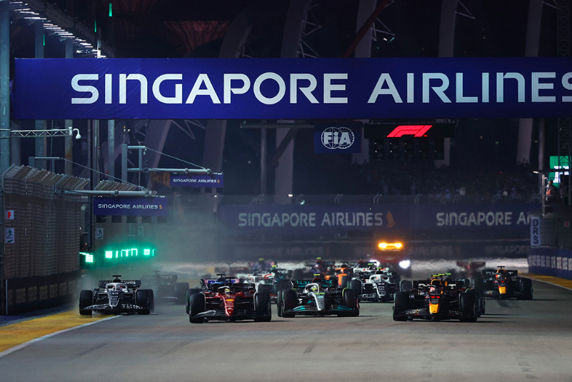 F1 Race Singapore Grand Prix