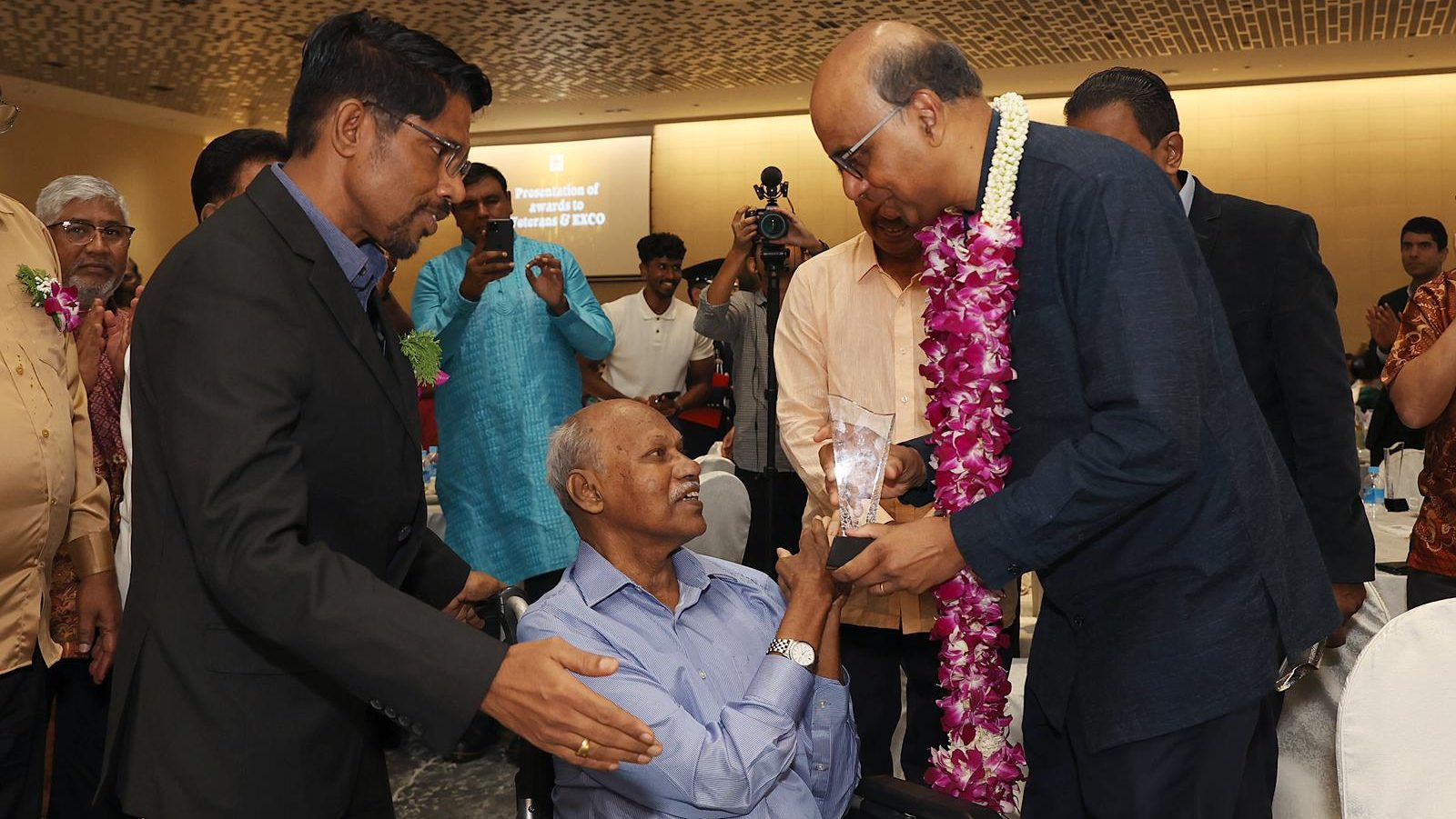 Tharman at Singapore Tamil Teachers Union dinner