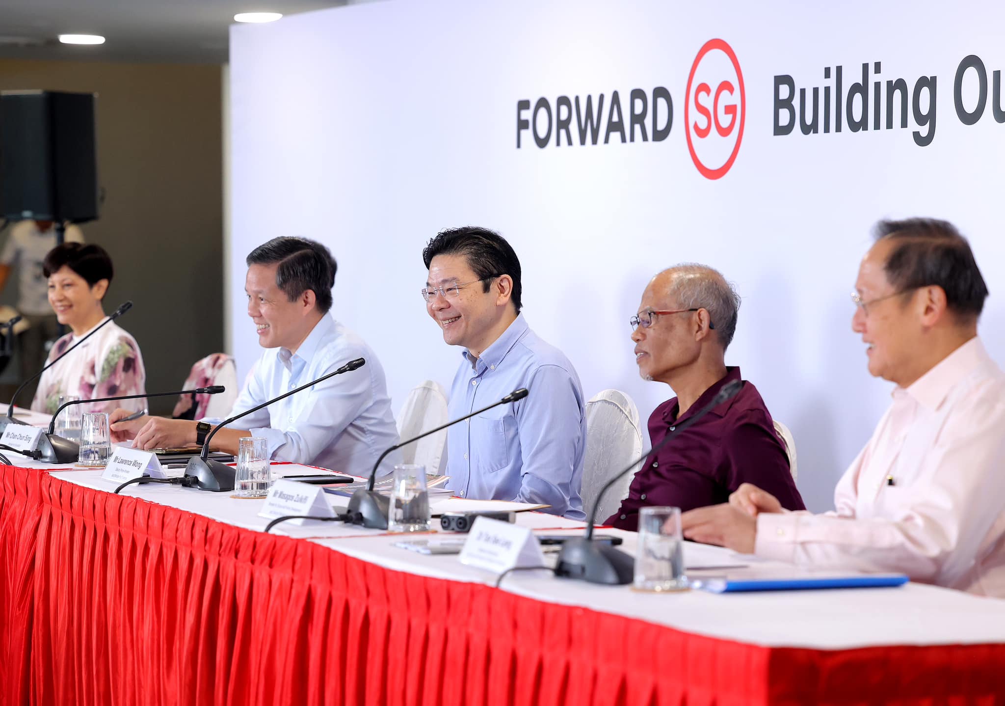 ‘Together, we can write the next chapter of our Singapore Story.’ DPM Lawrence Wong on Forward SG