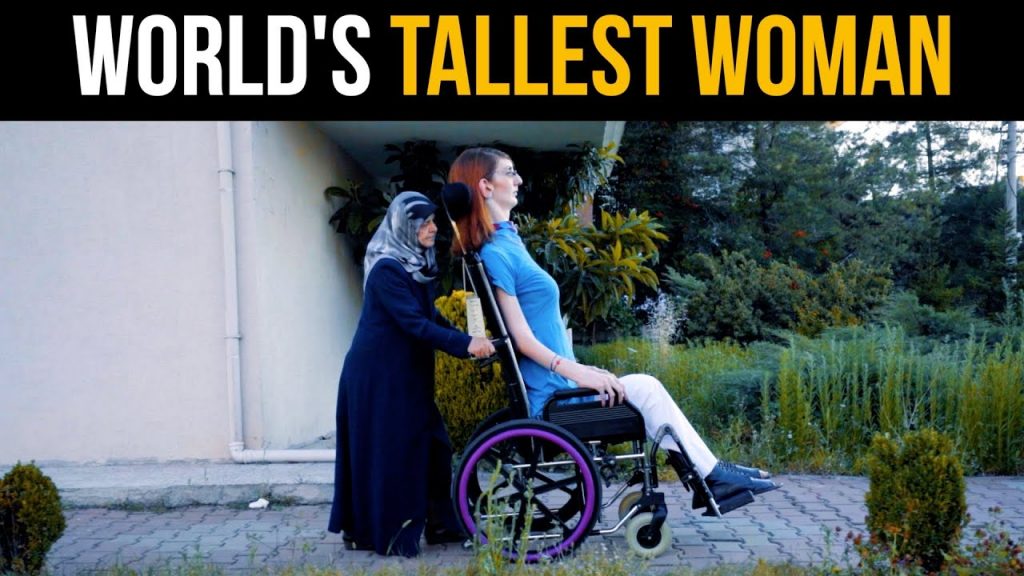 World’s tallest woman Rumeysa Gelgi experiences inaugural flight ...